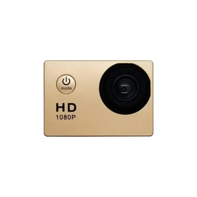Câmera filmadora impermeável AquaCam Full HD 1080P - com acessórios.